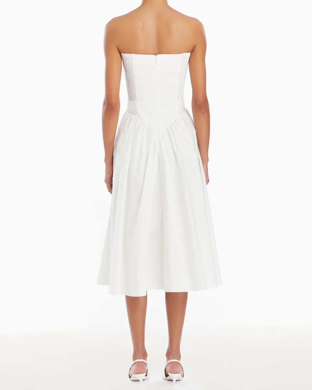 Amanda Uprichard Strapless Holland Dress