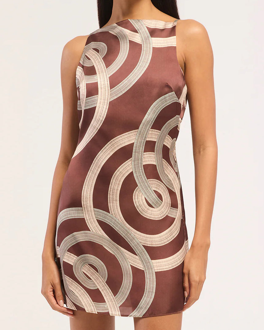 Misa Ellu Dress | Chocolate Halo