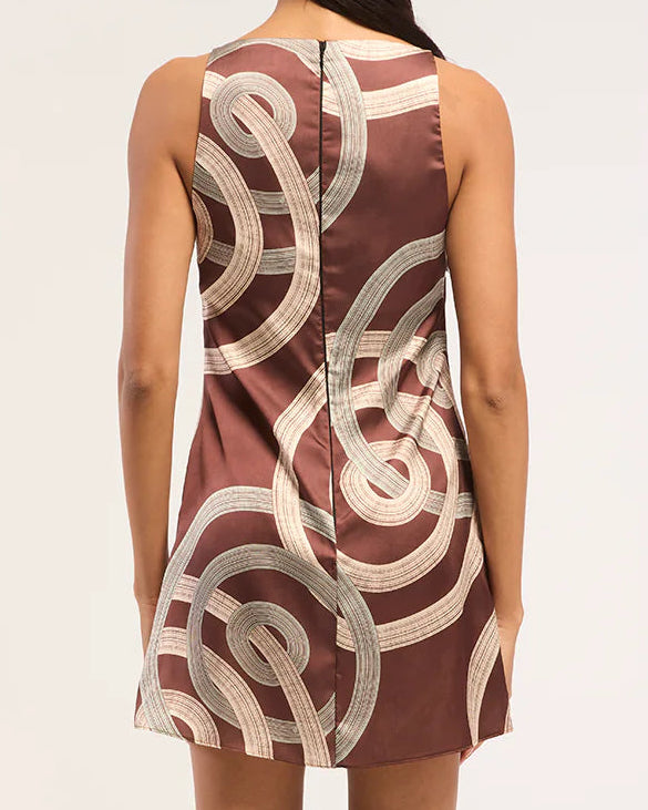 Misa Ellu Dress | Chocolate Halo