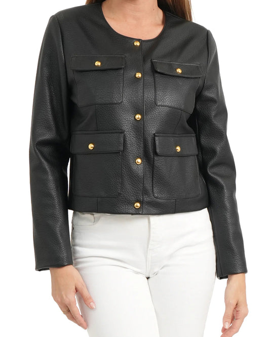 Love Token Julie Jacket | Black