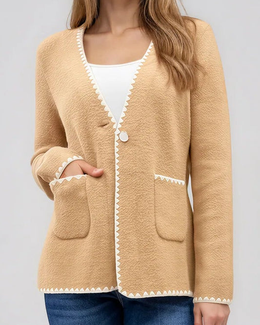 Love Token Nushi Cardigan | Camel