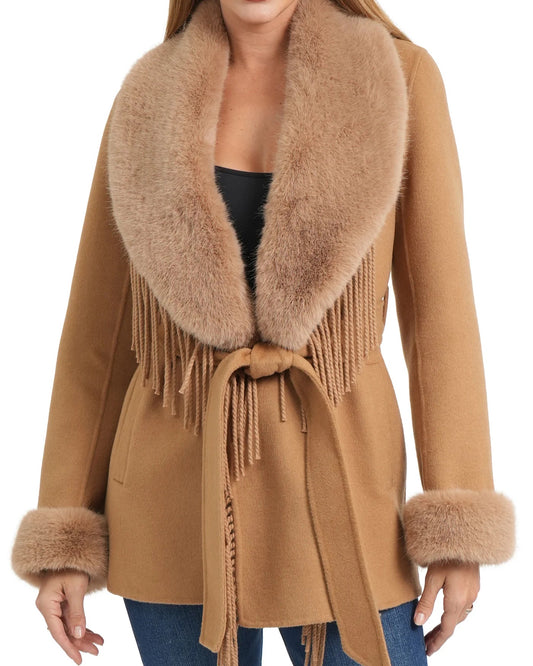 Love Token Charlotte Coat | Camel