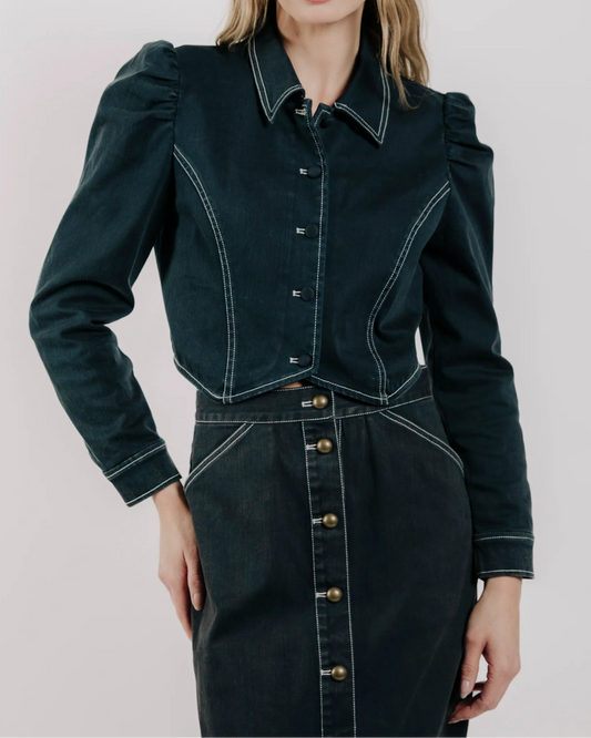 Love the Label Aurore Jacket | Pagent Blue