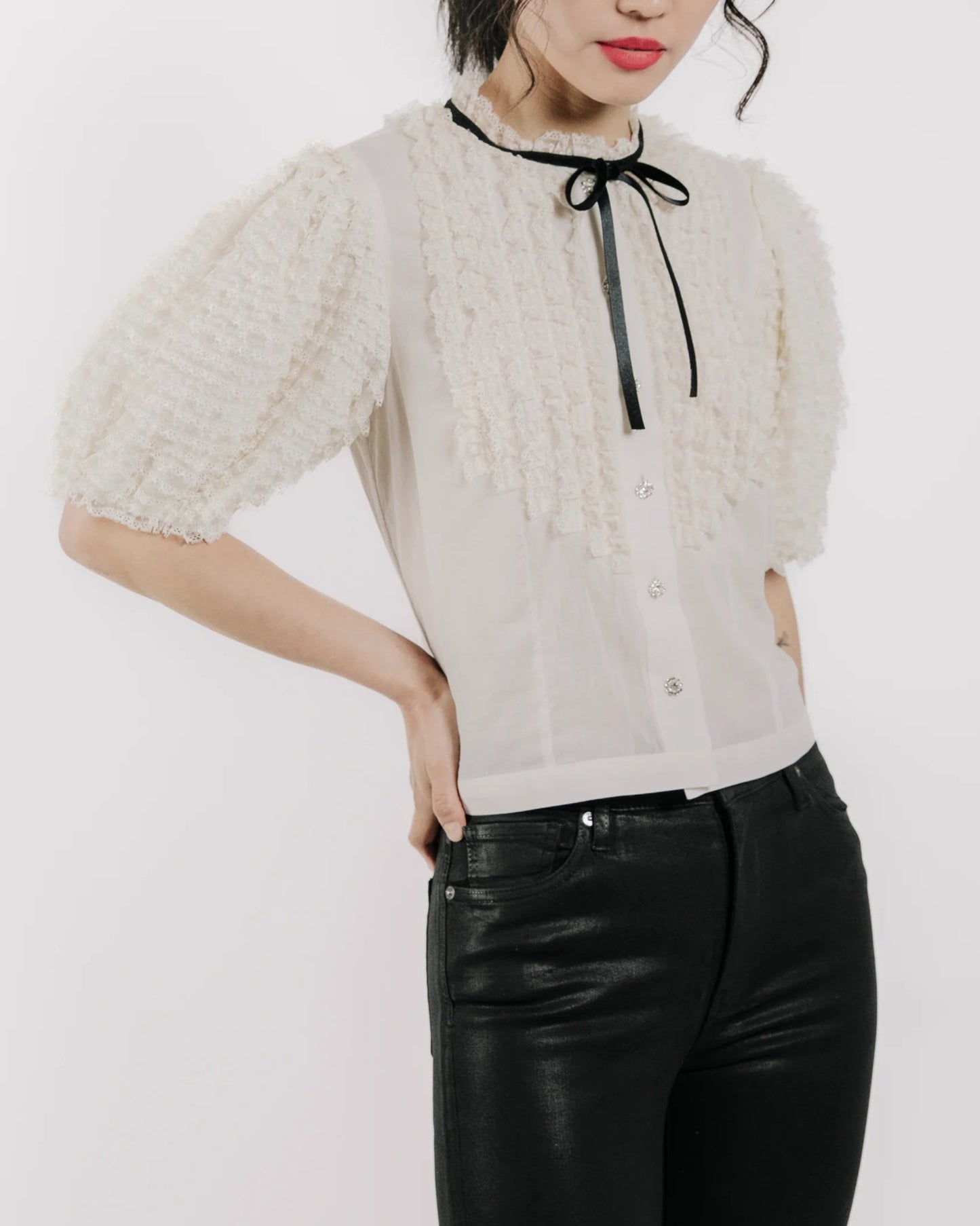 Love the Label Oceane Top | Ivory