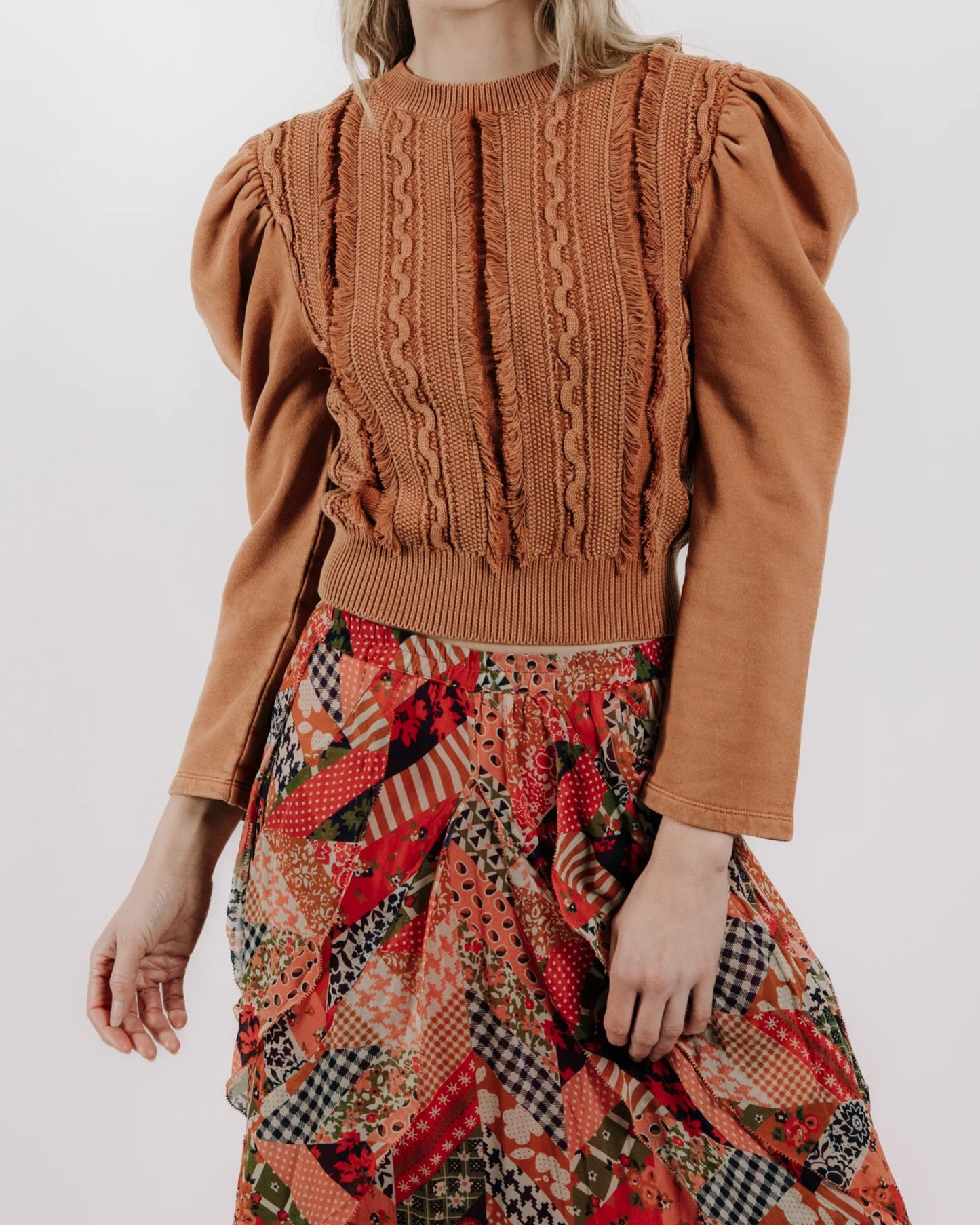 Love the Label Liv Knit Pullover | Caramel