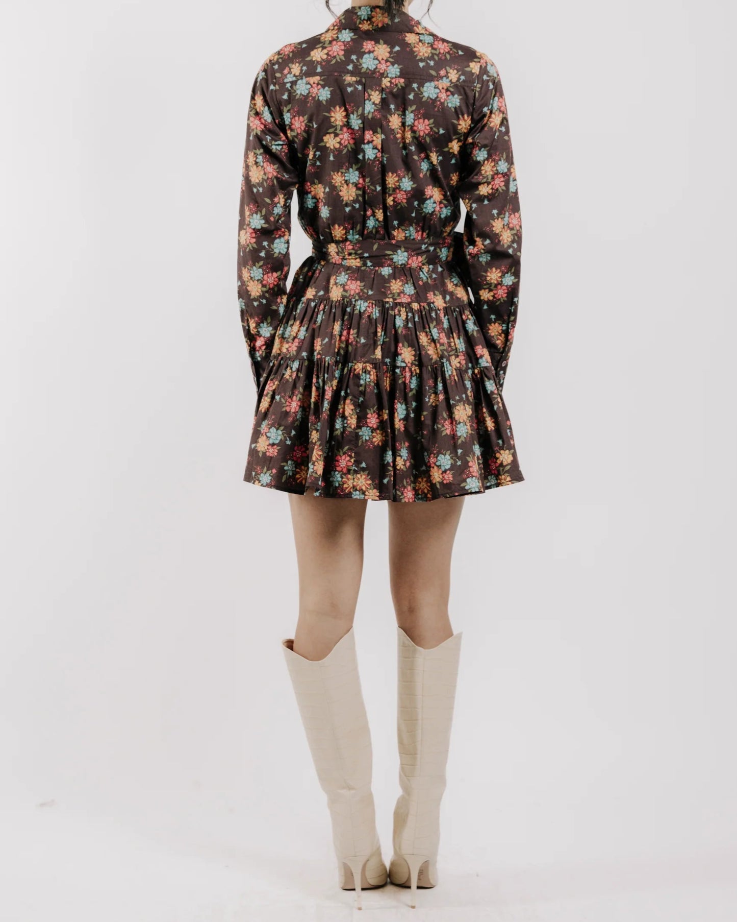 Love the Label Kay Mini Dress | Lynda Anne Liberty Print