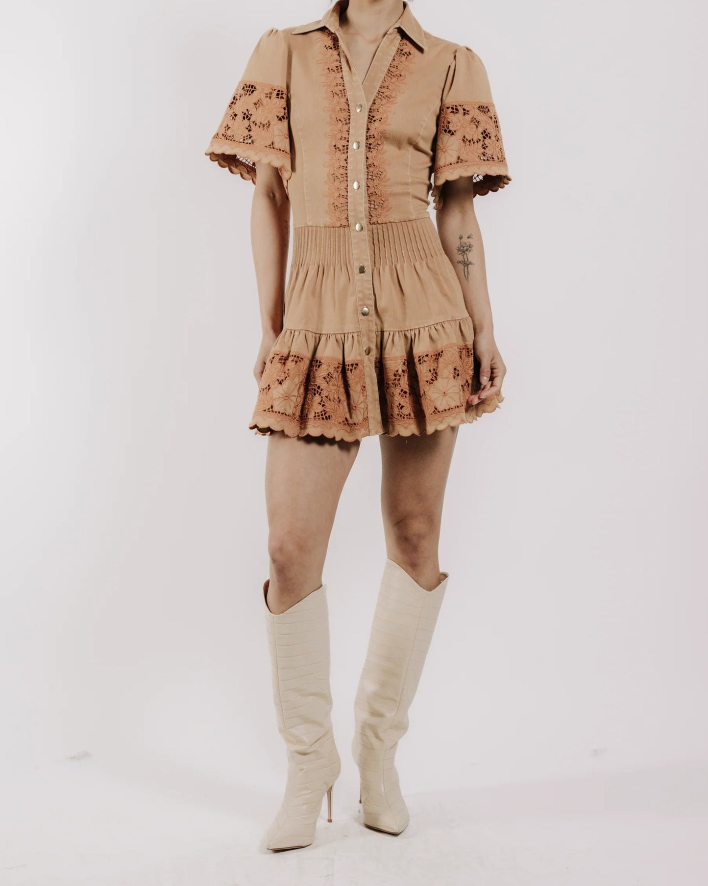 Love the Label Liane Dress | Biscuit
