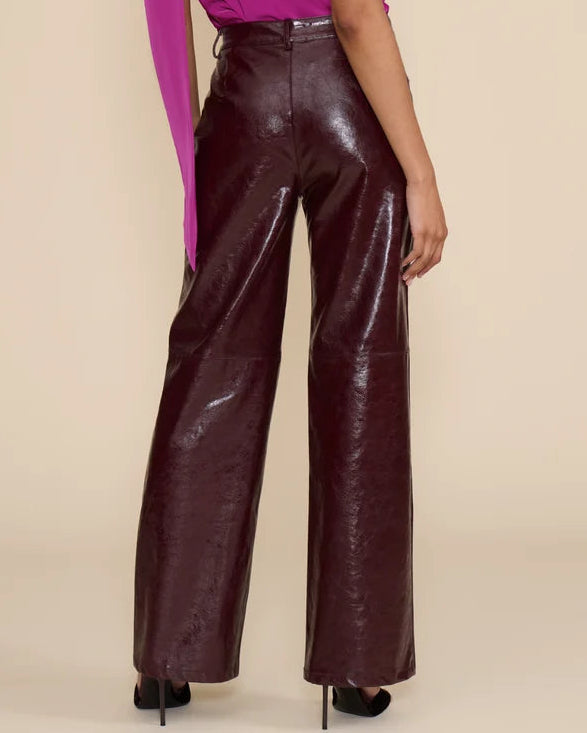 Lucy Paris Faux Leather Pants