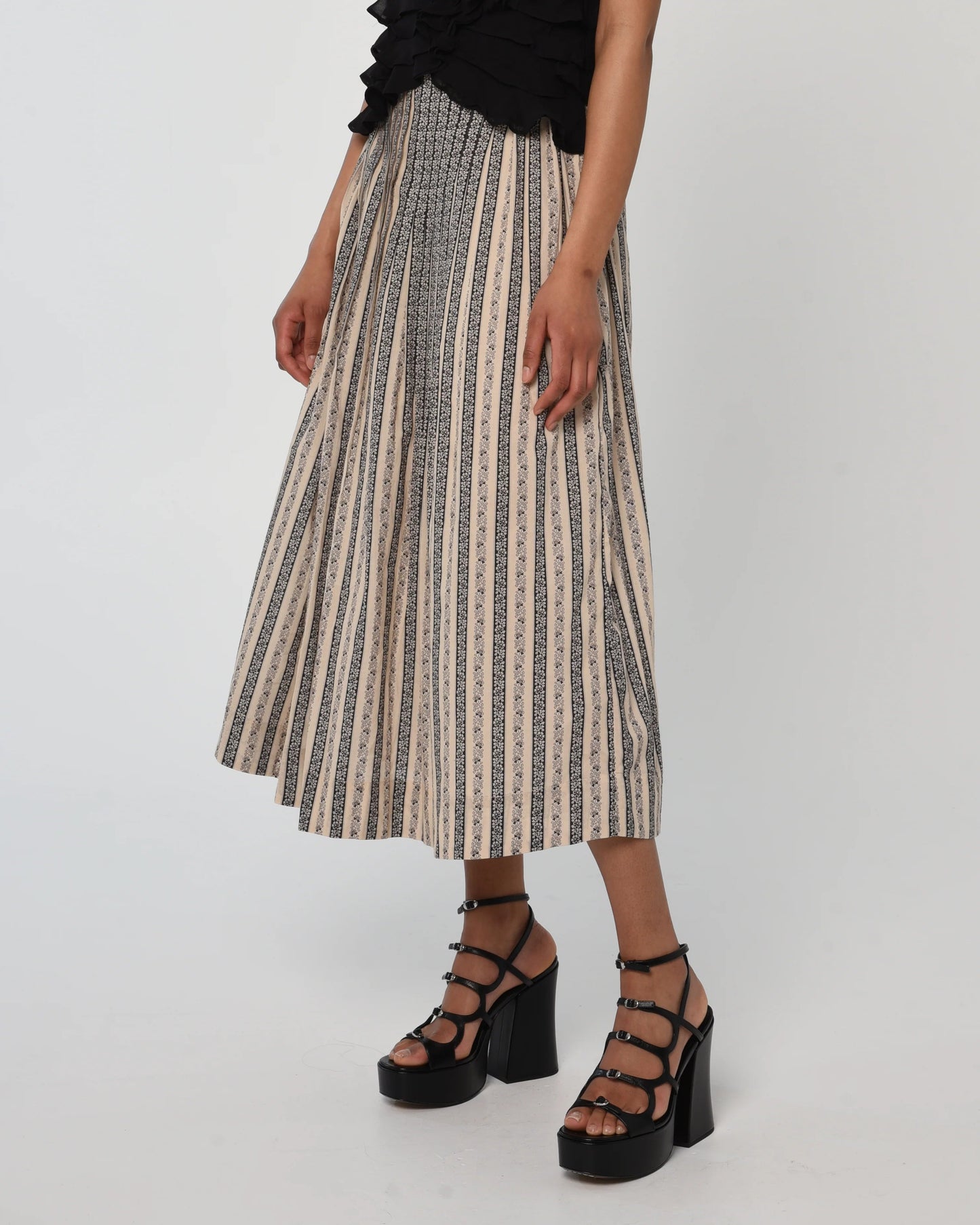 Love the Label Karina Skirt | Clara Stripe