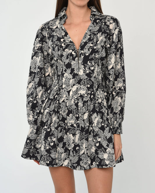 Love the Label Gia Mini Dress | Moonlit Floral Print