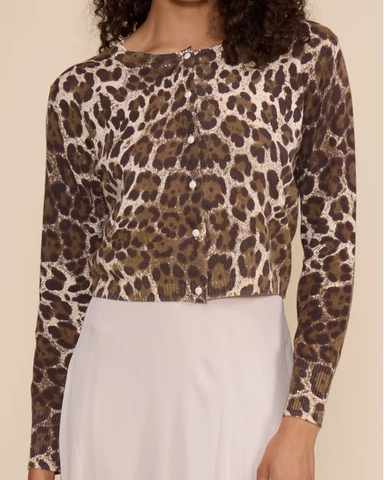 Lucy Paris Leopard Cardigan