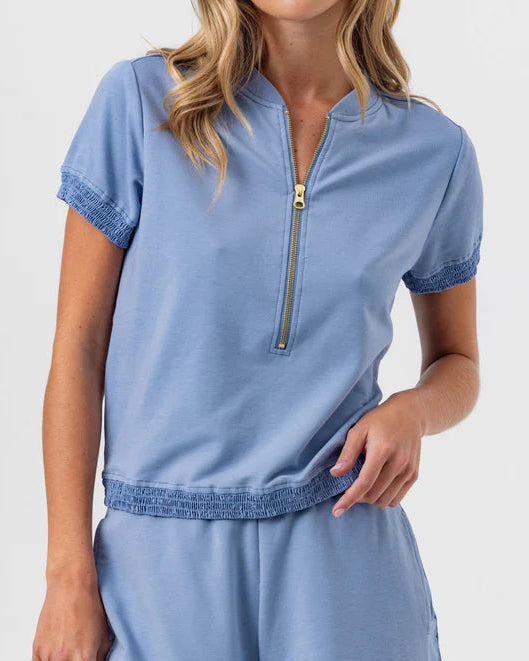 Sundays Marisse Top | Blue Slate