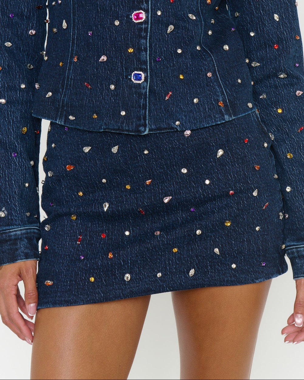 Show Me Your Mumu Hollywood Skort | Precious Gemstone Indigo