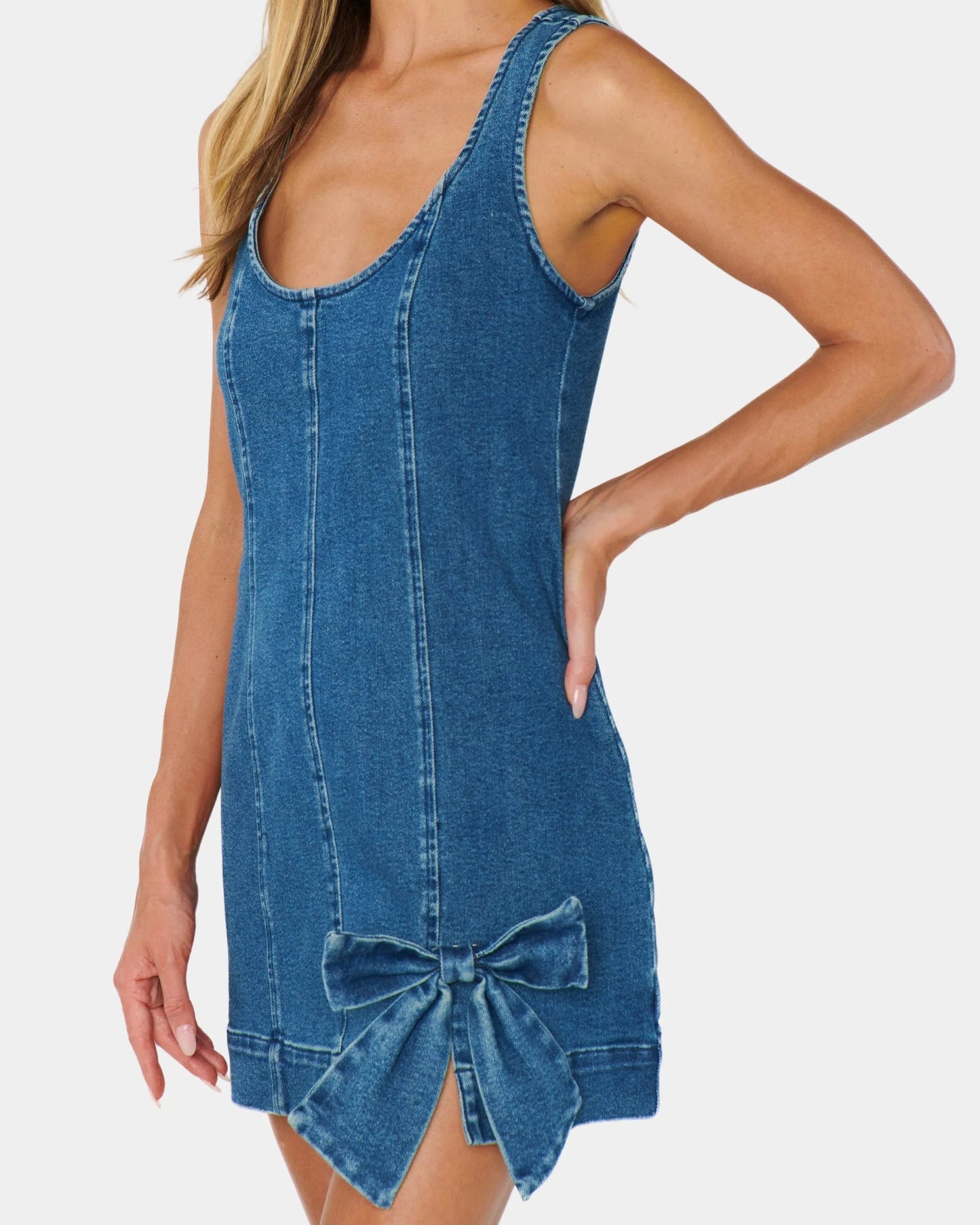 Show Me Your Mumu Bridgeport Bow Dress | Blue Jean Baby