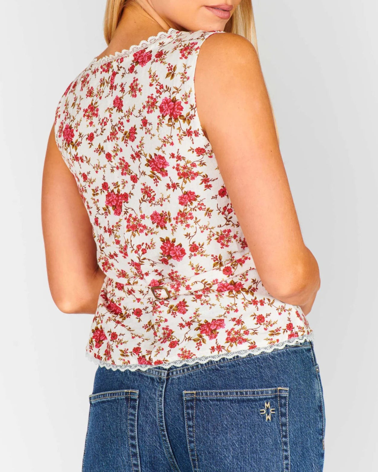 Show Me Your Mumu Mimi Top | Southern Roses