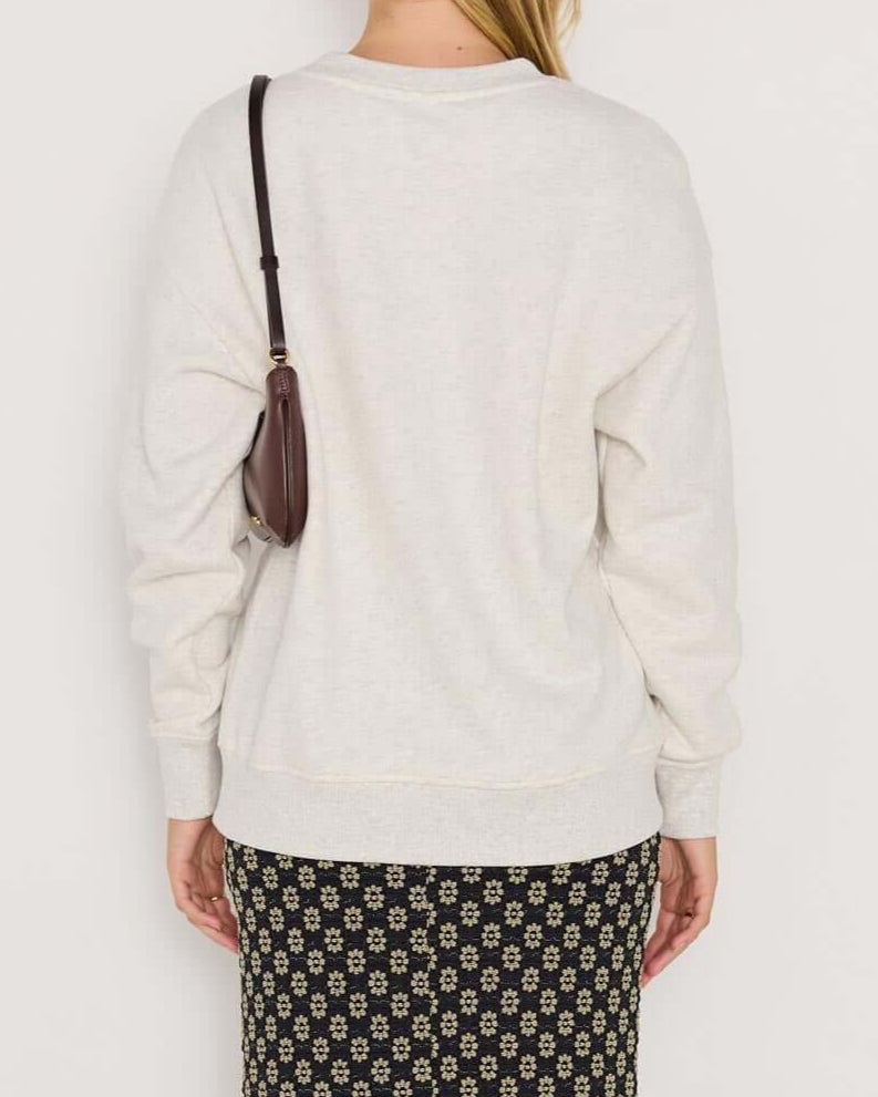 Mink Pink Energy Grey Marle Sweater