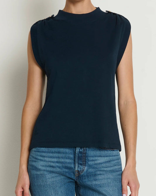 Nation Mikka Buttoned Tank | Night Sky