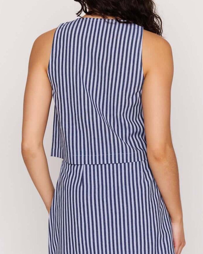 Mink Pink Delmar Tie Front Top