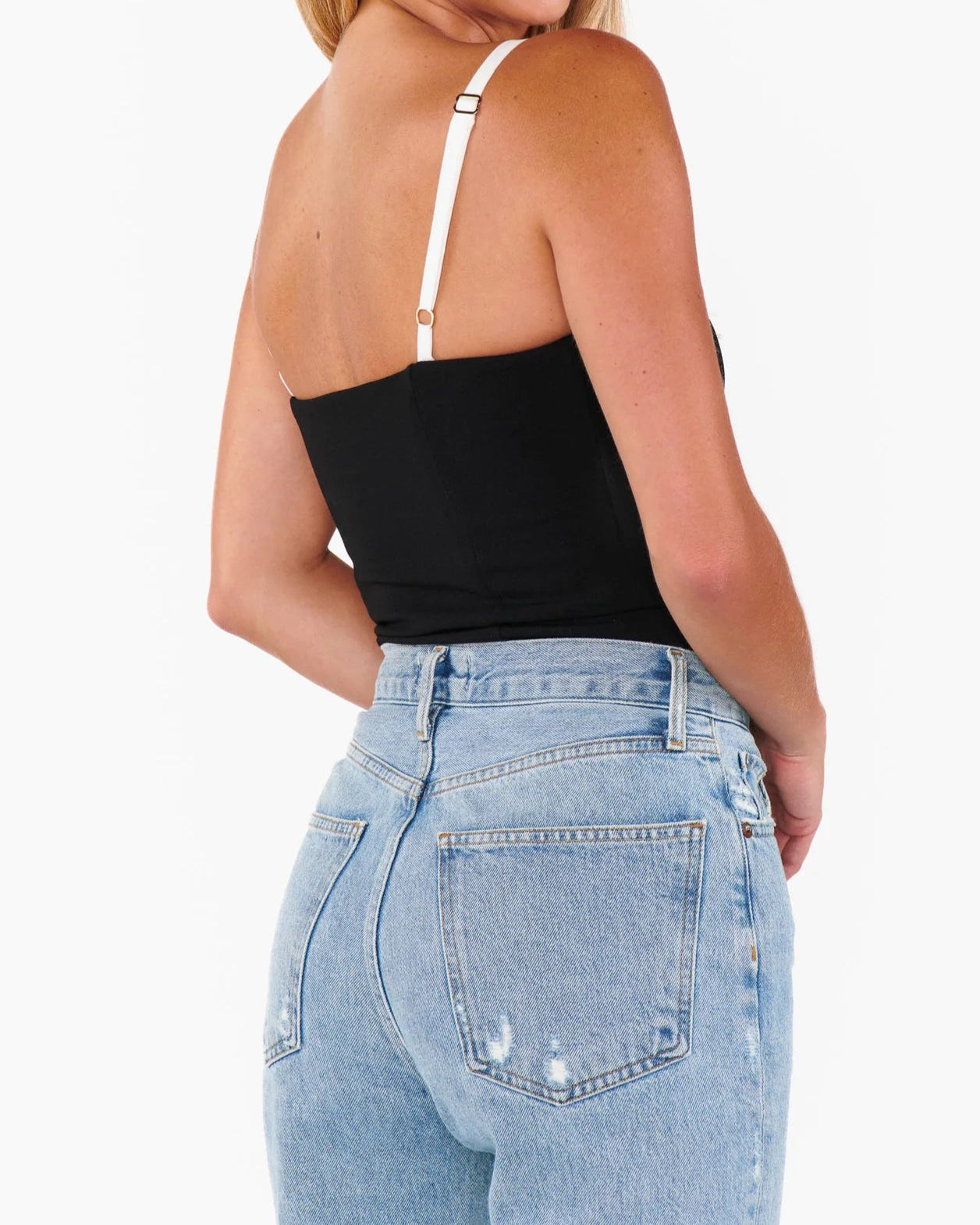 Show Me Your Mumu Tiff Top | Black and White