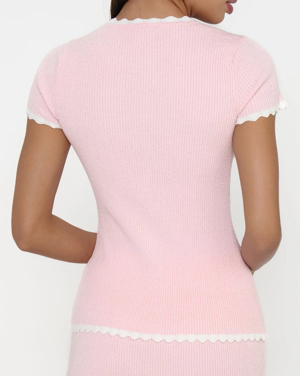 Show Me Your Mumu Heidi Cardigan | Taffy Pink Knit