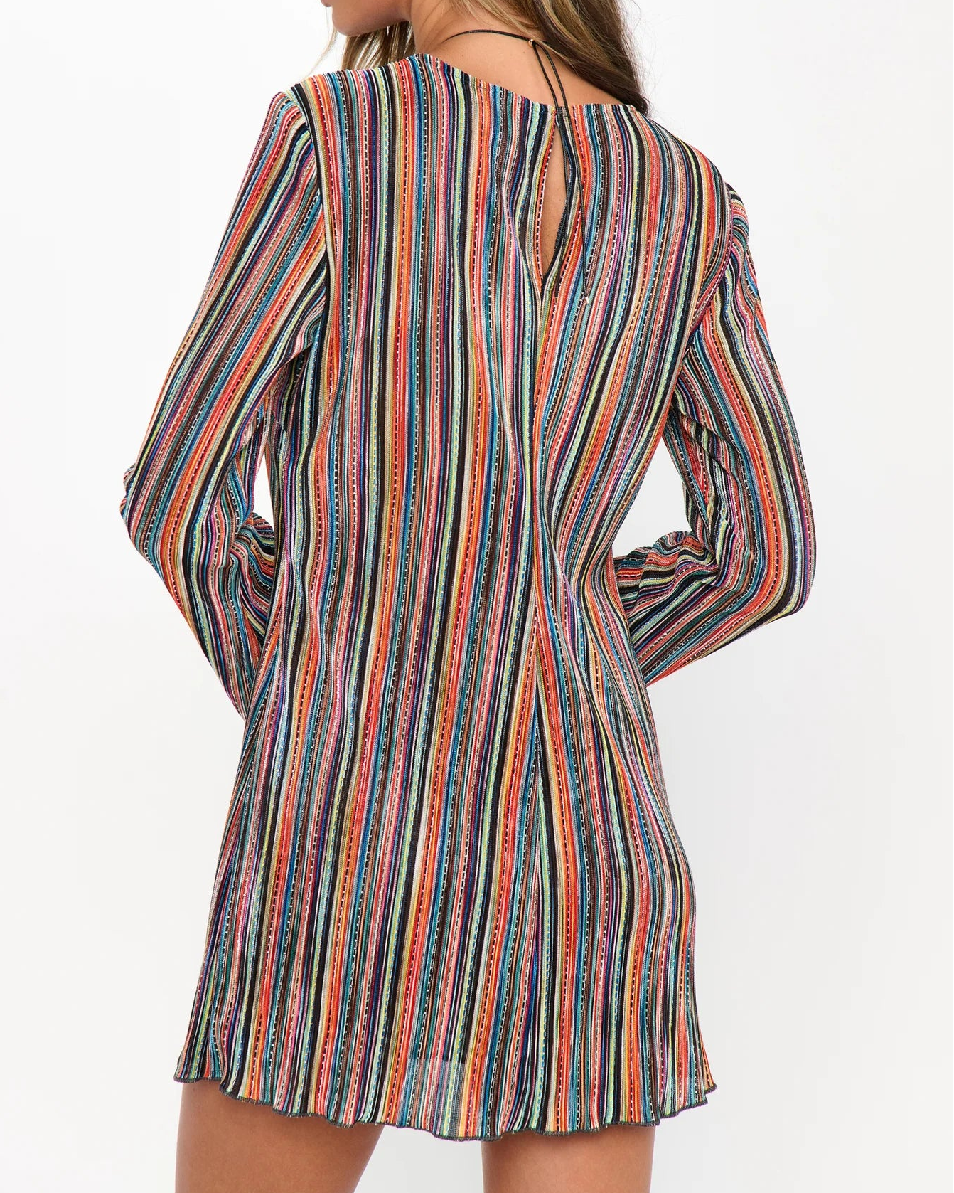 Show Me Your Mumu Drifter Mini Dress | Sundown Stripe Knit