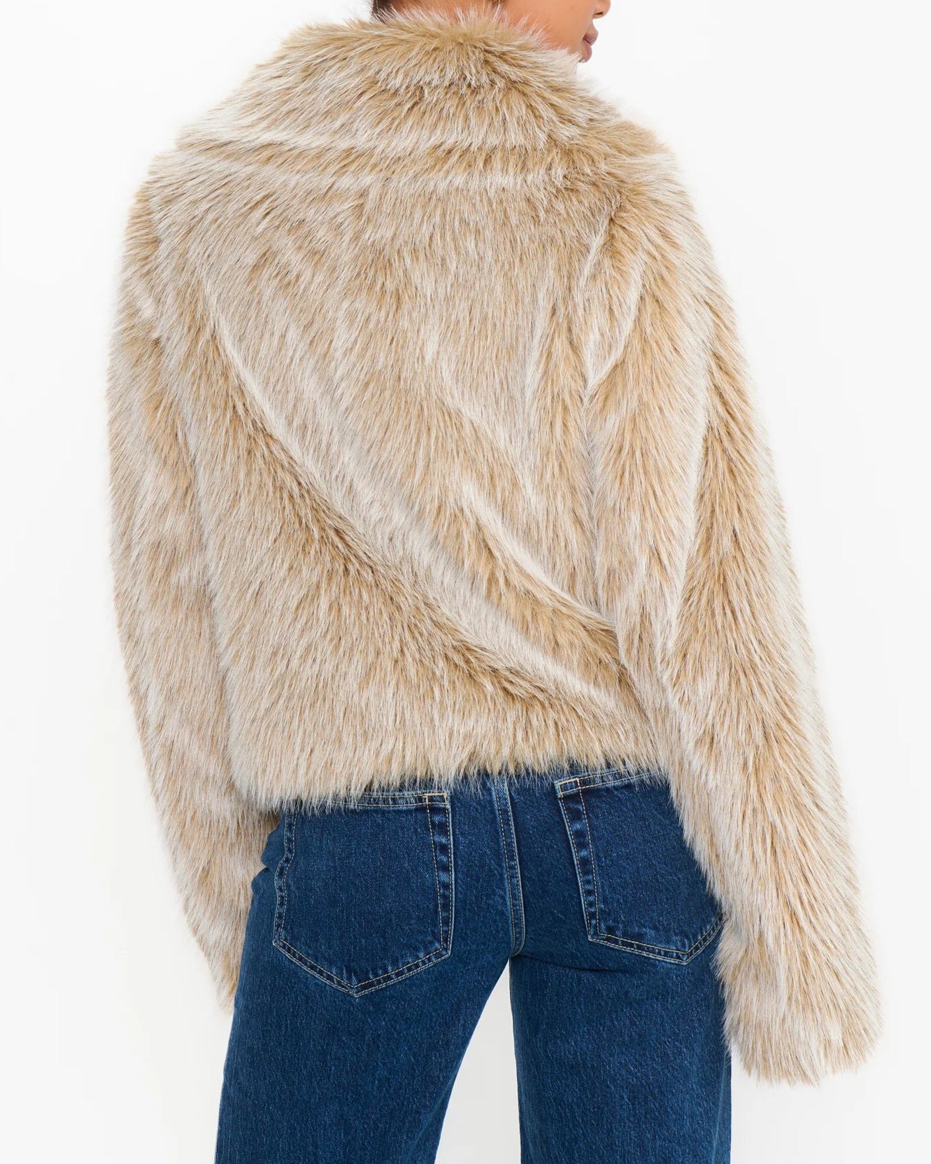 Show Me Your Mumu Park City Jacket | Cedar Brown Faux Fur