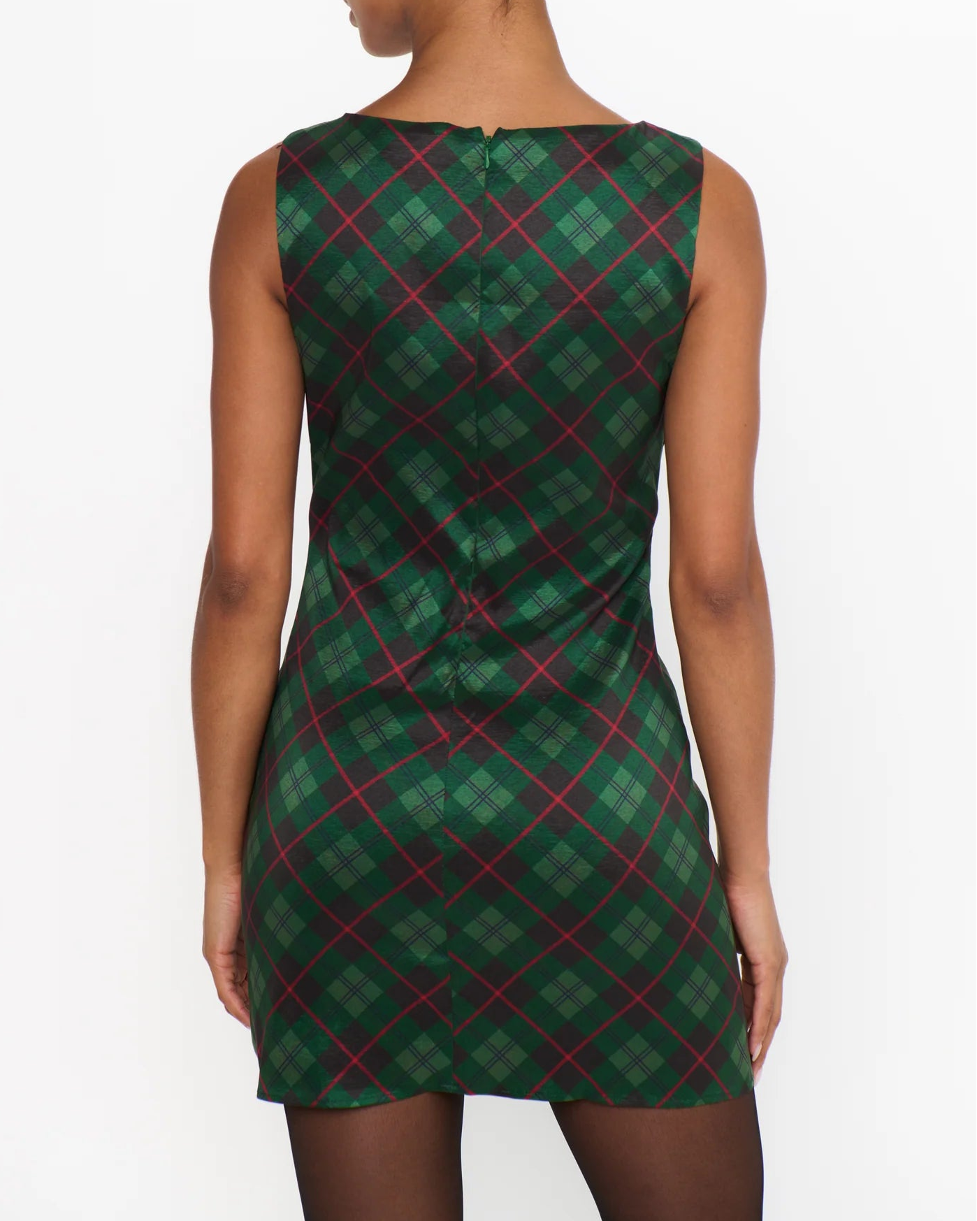 Show Me Your Mumu Tori Mini Dress | Mistletoe Plaid