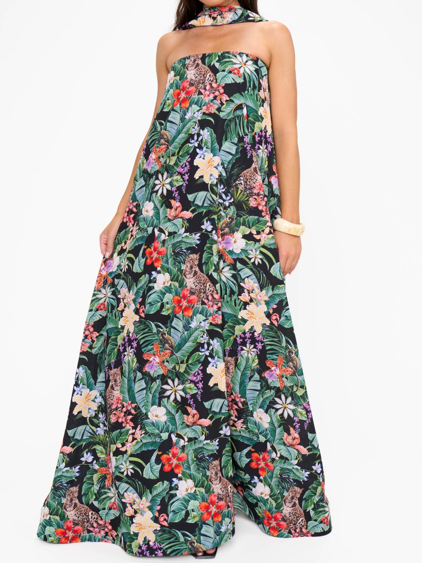 Show Me Your Mumu Tinsley Tube Dress | Jungle Mirage