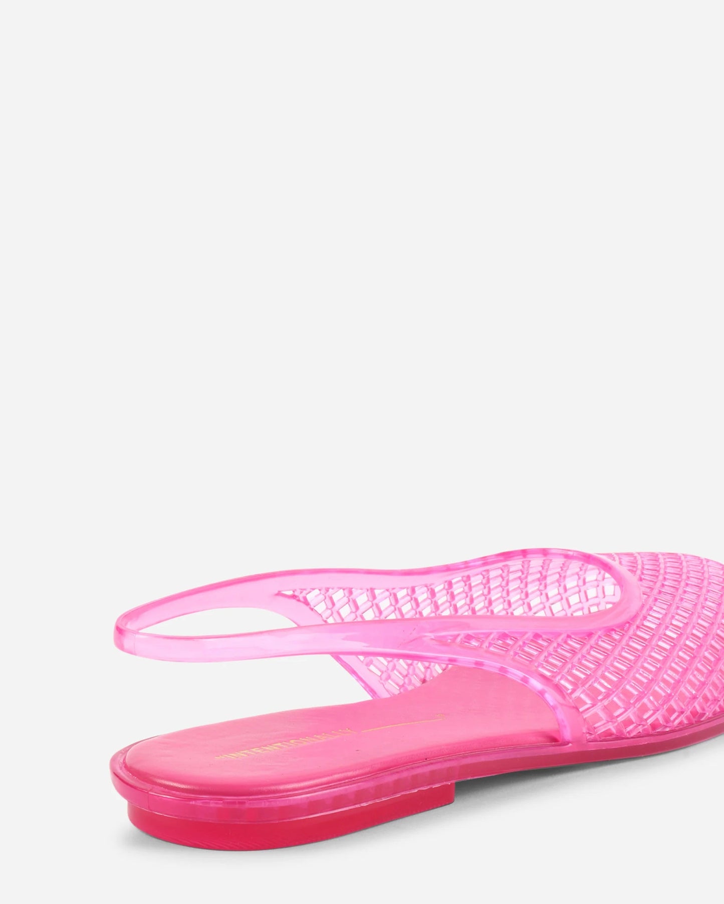 Intentionally Blank Nessa Jelly Slingback Ballet Flat | Bubblegum