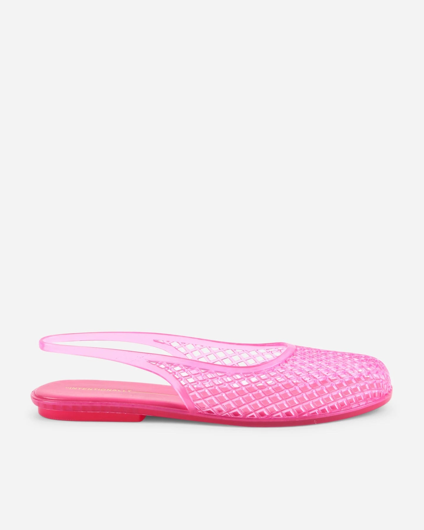 Intentionally Blank Nessa Jelly Slingback Ballet Flat | Bubblegum