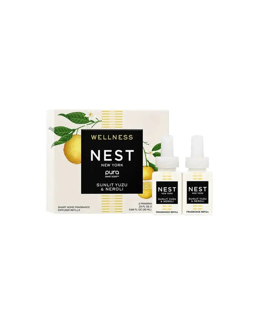 NEST x Pura Diffuser Refill Pod Duo | Sunlit Yuzu & Neroli