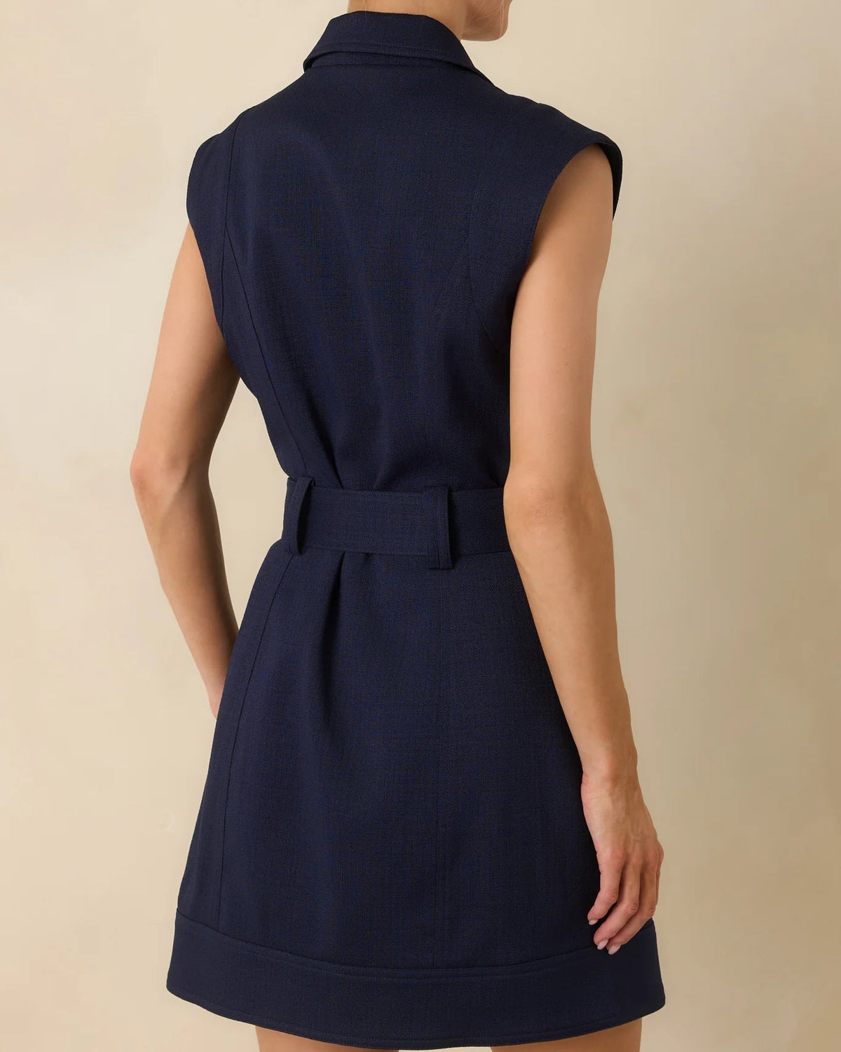 Propserina Jackie Mini Dress | Navy Blue