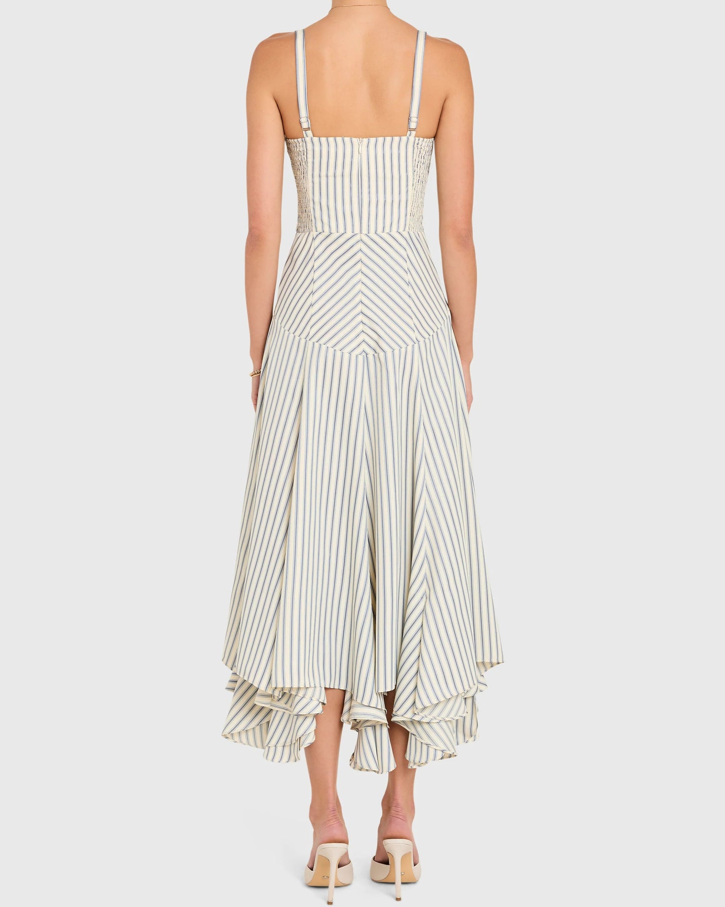 Amanda Uprichard Monterey Dress | Oxford Stripe