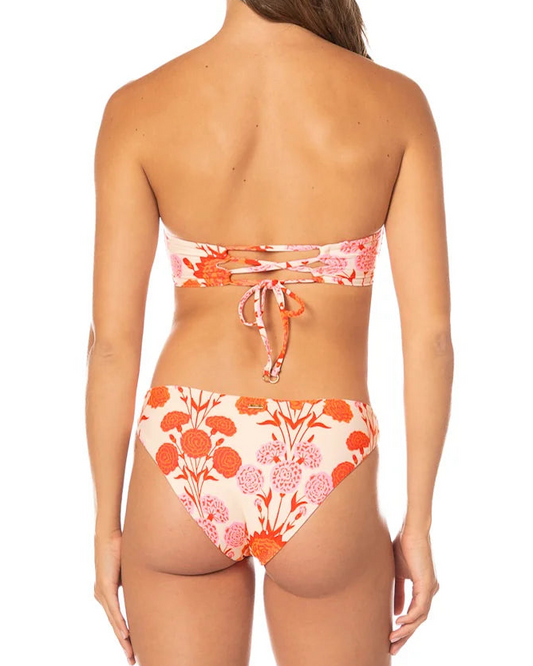 Maaji Petal Spell Flirt Low Rise Thin Side Bikini Bottom