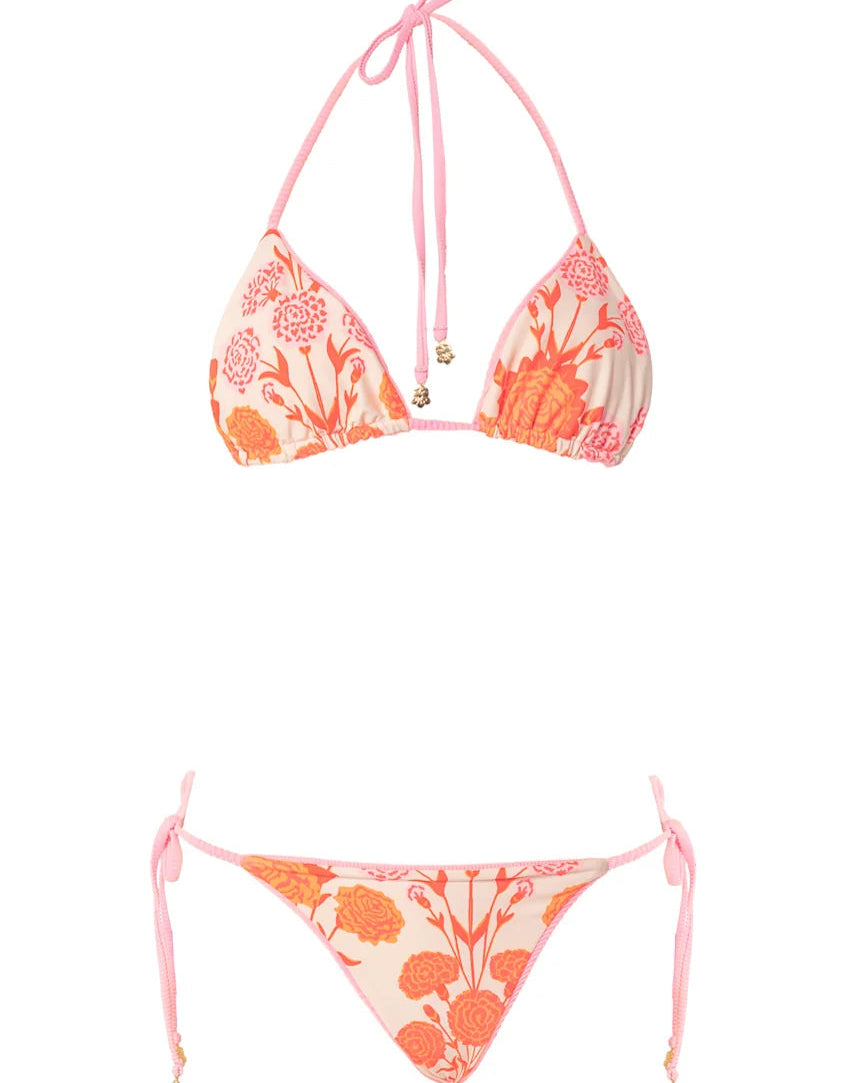 Maaji Rose Mirage Sunflash Low Rise Tie Side Bikini Bottom