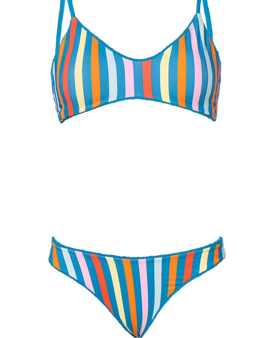Maaji Lagoon Fog Sublimity Regular Rise Classic Bikini Bottom
