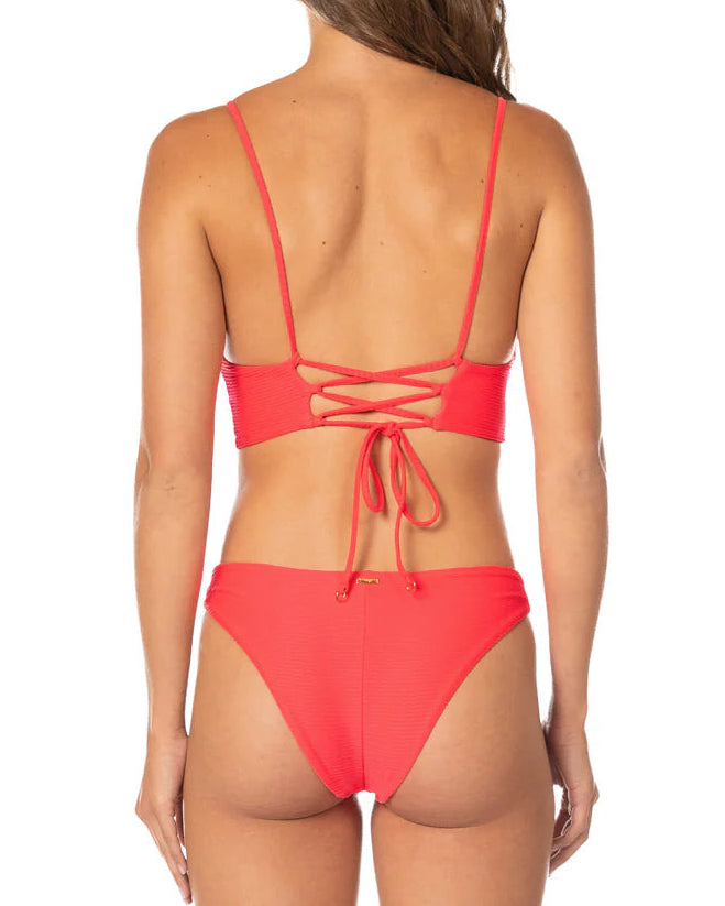 Maaji Sunset Punch Iconic Low Rise Thin Side Bikini Bottom