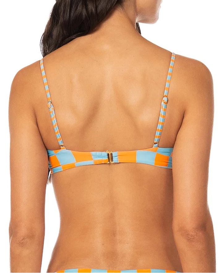 Maaji Breeze Beat Ruanda Ring Front Bralette Bikini Top