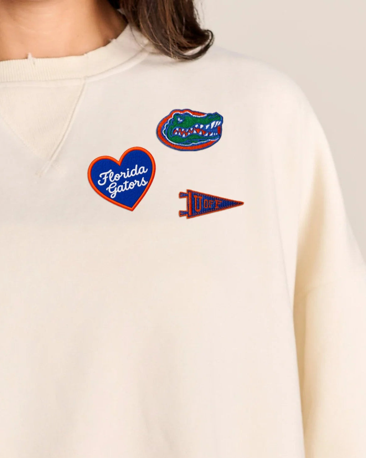 Stewart Simmons The Repeat Distressed Sweatshirt | Florida