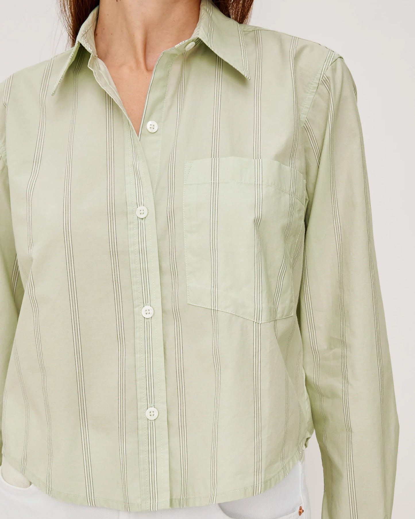 Rails Ramy Shirt | Leon Stripe