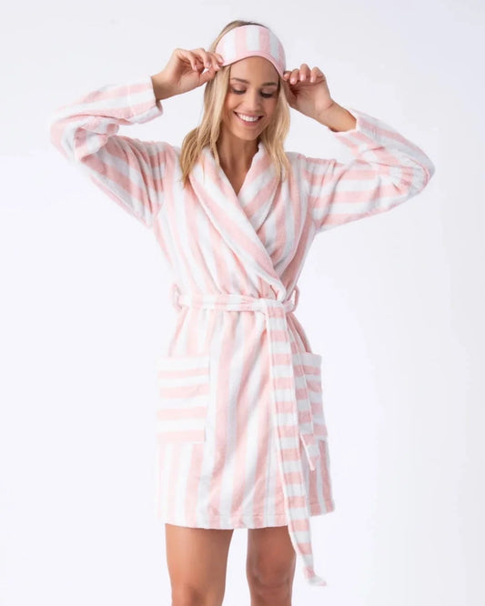 PJ Salvage Resort Essentials Robe | Pink Rose