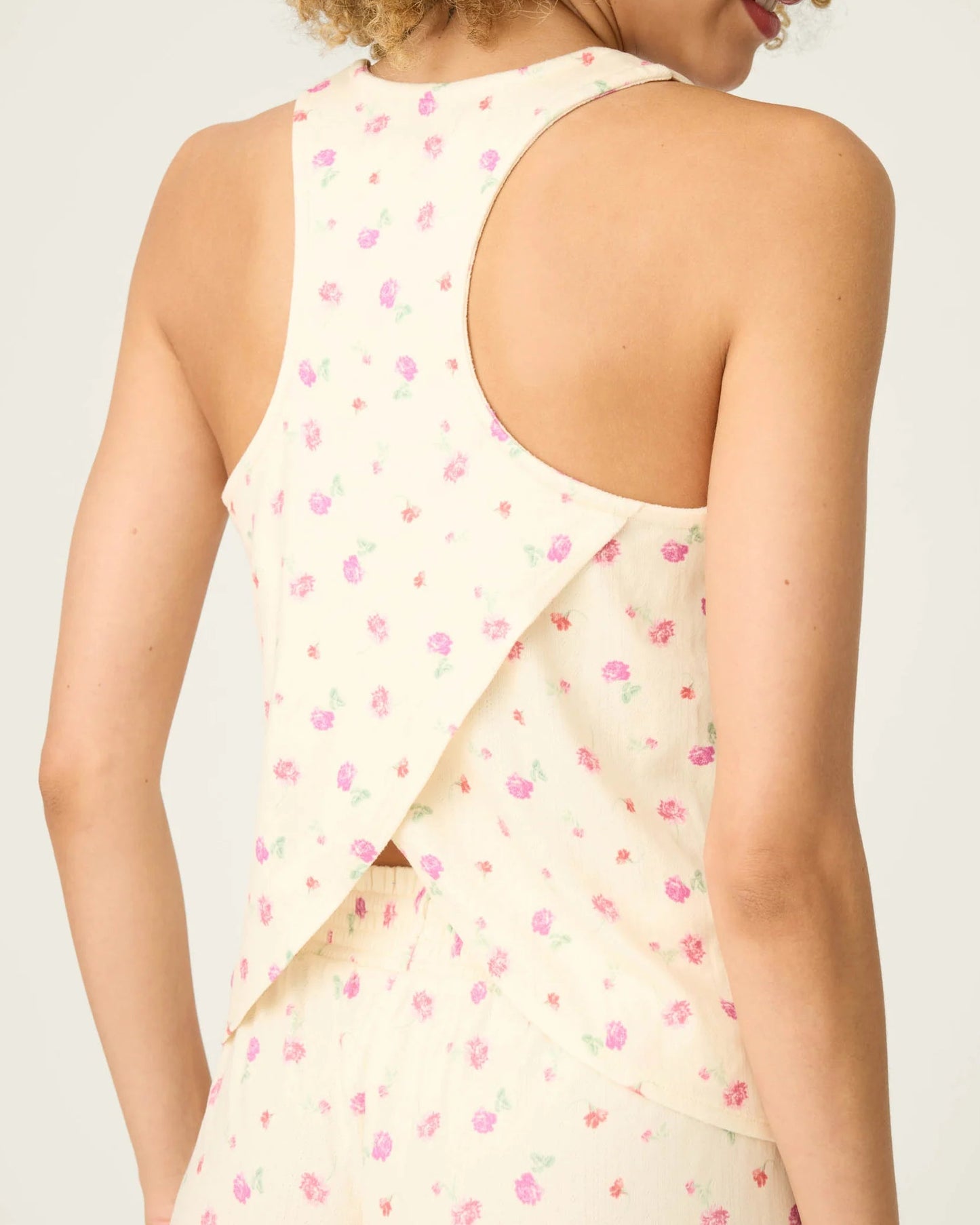 PJ Salvage Butter Blooms Tank Top