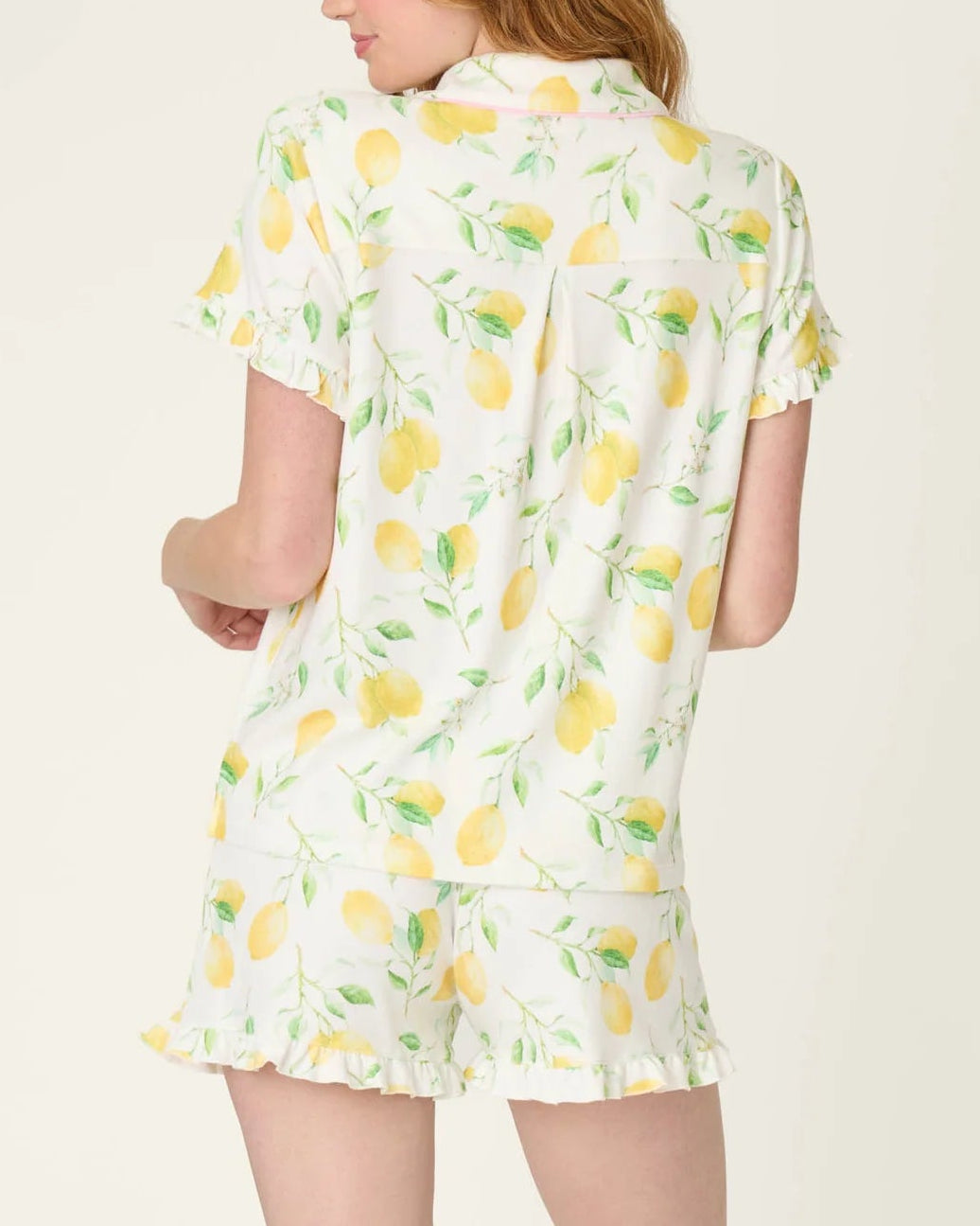 PJ Salvage La Dolce Spritz Lemon Zest Short PJ Set