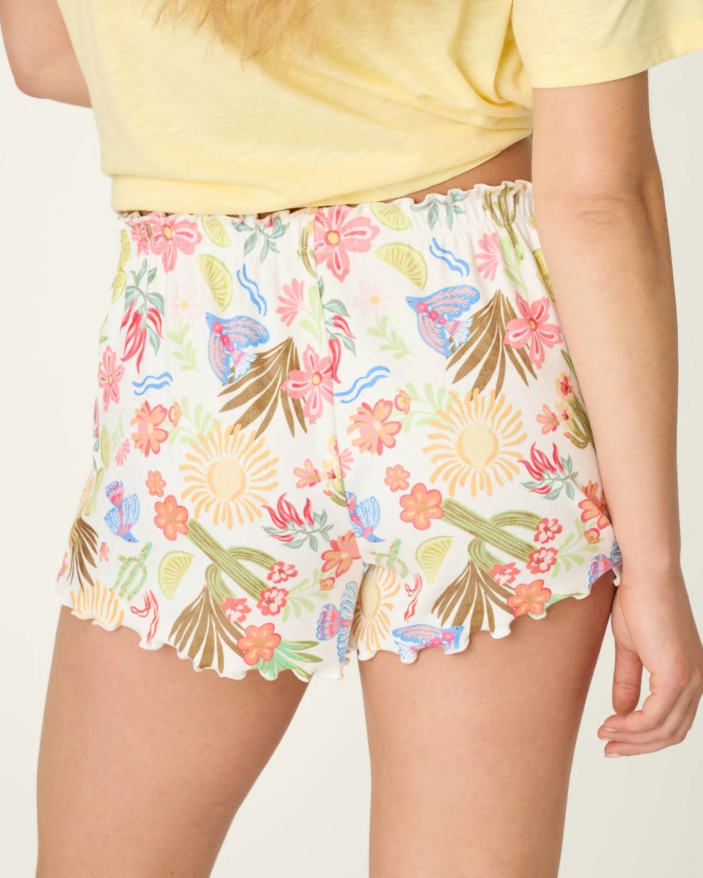 PJ Salvage Feelin' Prickly Desert Dreams Sleep Shorts