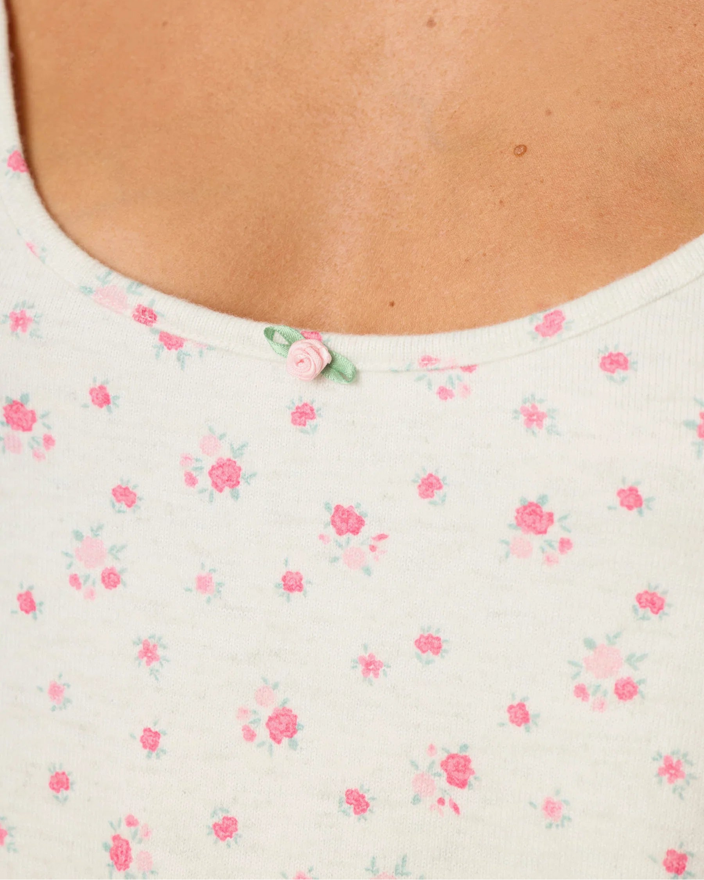 PJ Salvage Romantic Rose Ditsy Floral Print Camisole