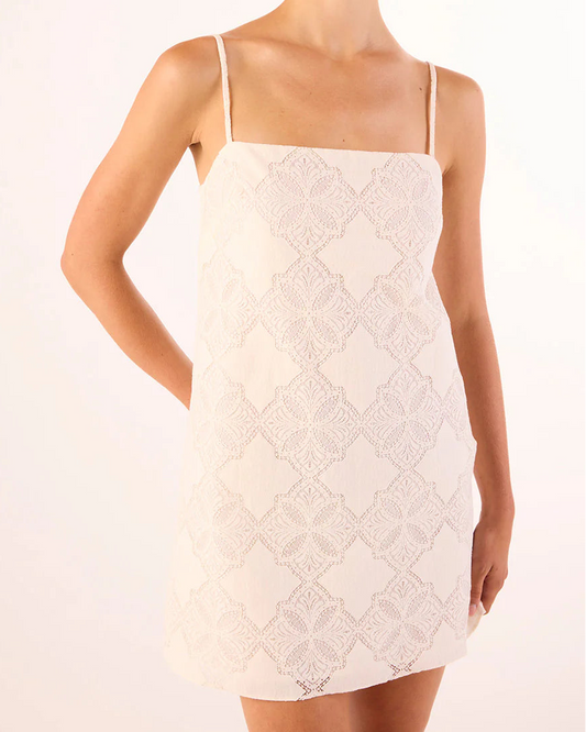 Misa Maxine Dress | Floral Medallion