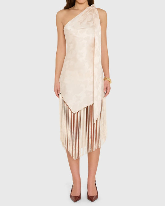 Amanda Uprichard Chrishell Dress | Vanilla