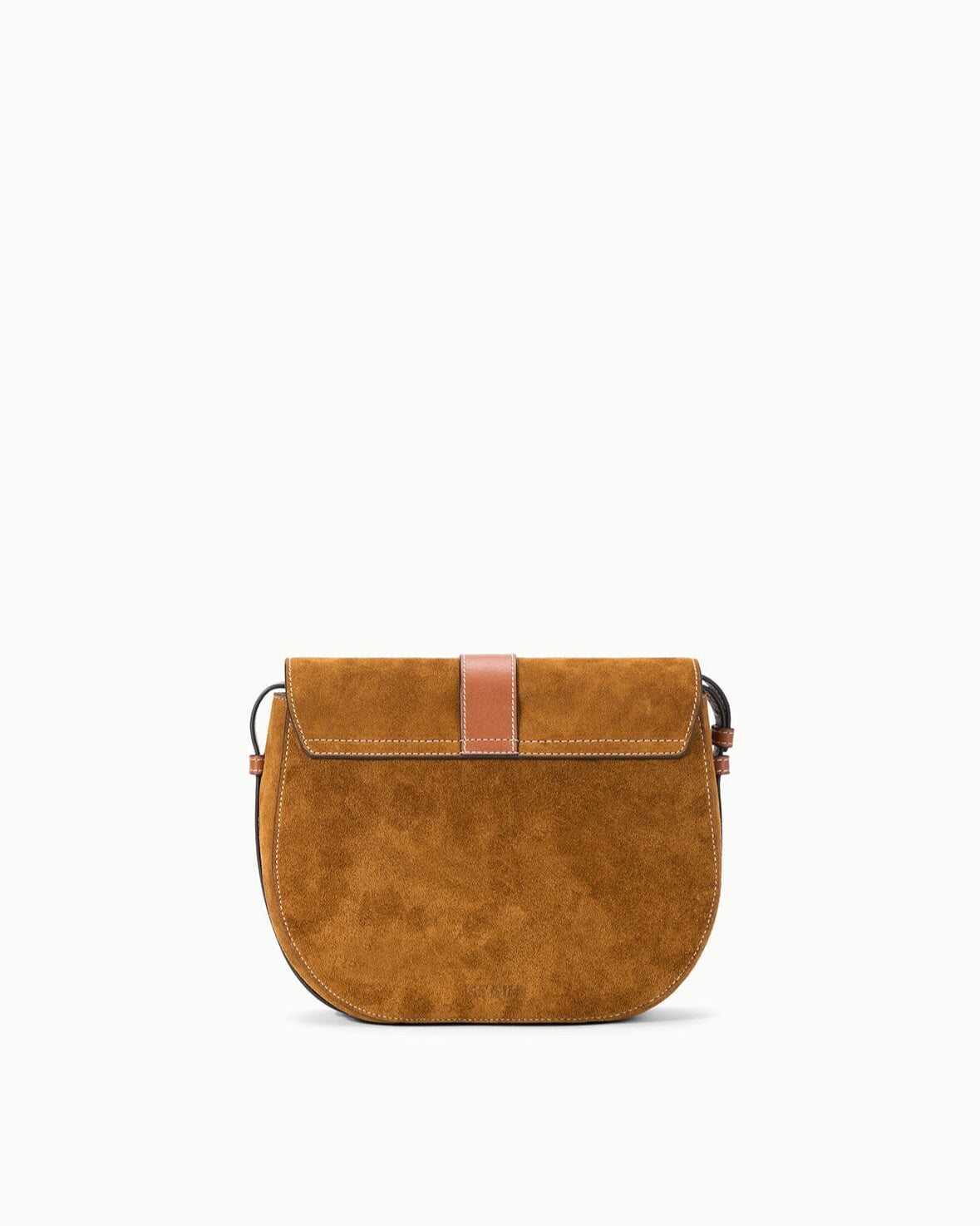 Staud Bella Saddle Bag | Tan Suede
