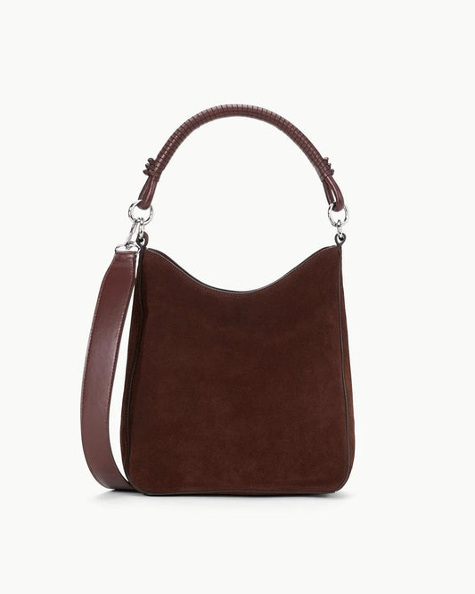 Staud Mel Bag | Mahogany Suede