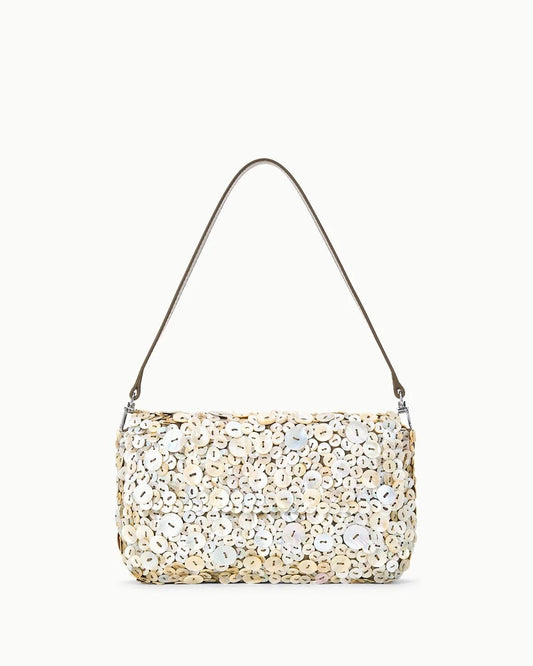 Staud Timmy Shoulder Bag | Mother of Pearl